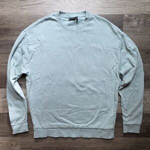 ASOS Men's Crewneck Sweater in Light Sage